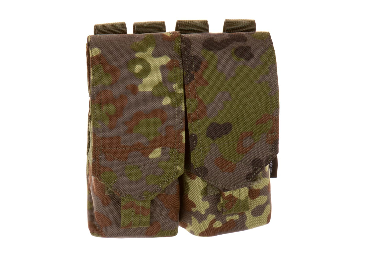 Invader Gear 5.56 2x Double Mag Pouch - Flecktarn
