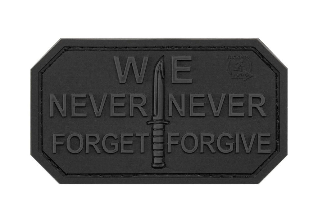JTG Never Forget Rubber Patch JTG