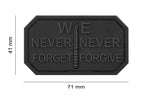 JTG Never Forget Rubber Patch JTG