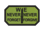 JTG Never Forget Rubber Patch