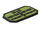 JTG Never Forget Rubber Patch JTG