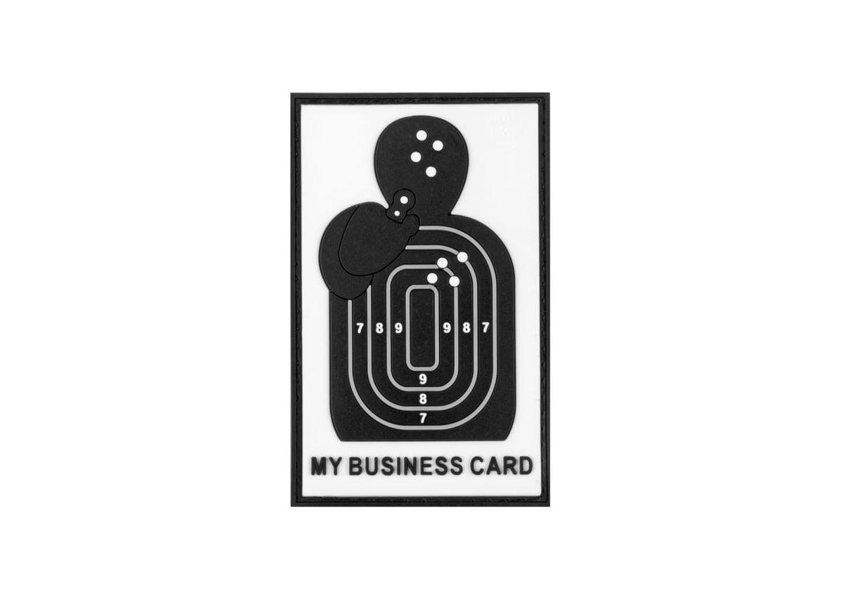 JTG My Business Card Rubber Patch - SWAT