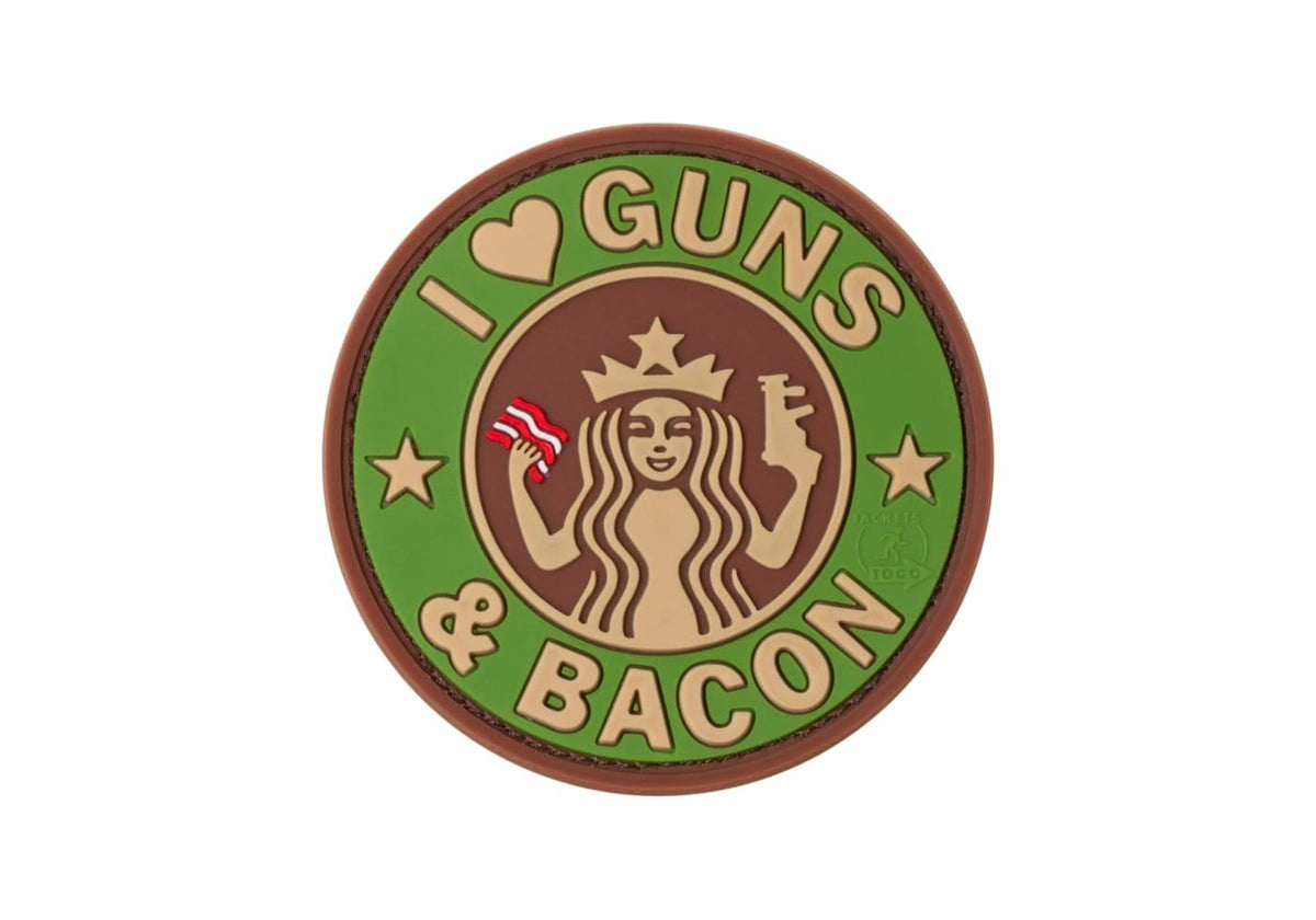 JTG Guns and Bacon Rubber Patch JTG