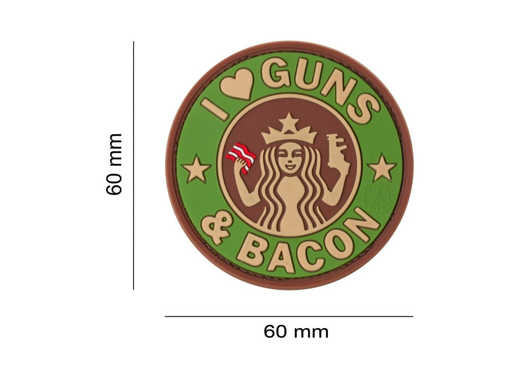 JTG Guns and Bacon Rubber Patch JTG