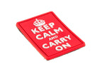 JTG Keep Calm Rubber Patch JTG