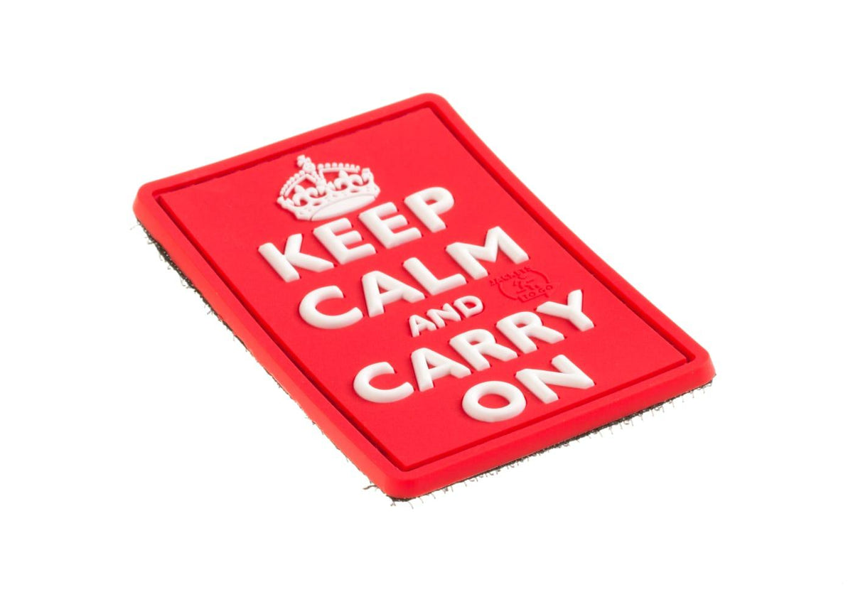 JTG Keep Calm Rubber Patch JTG