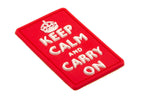JTG Keep Calm Rubber Patch JTG