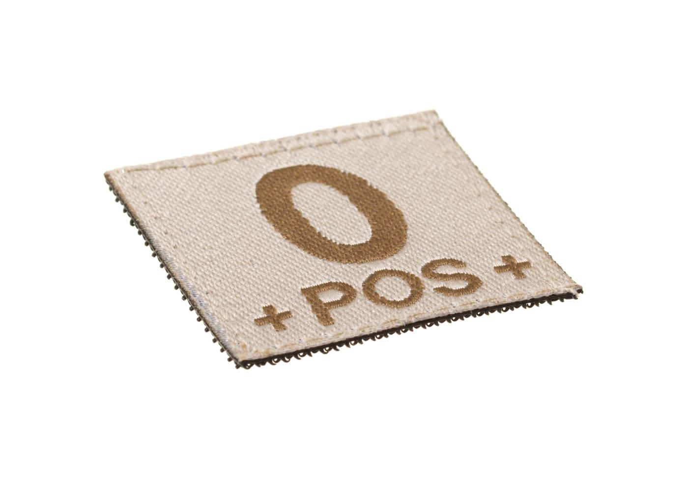 Clawgear 0 Pos Bloodgroup Patch Clawgear