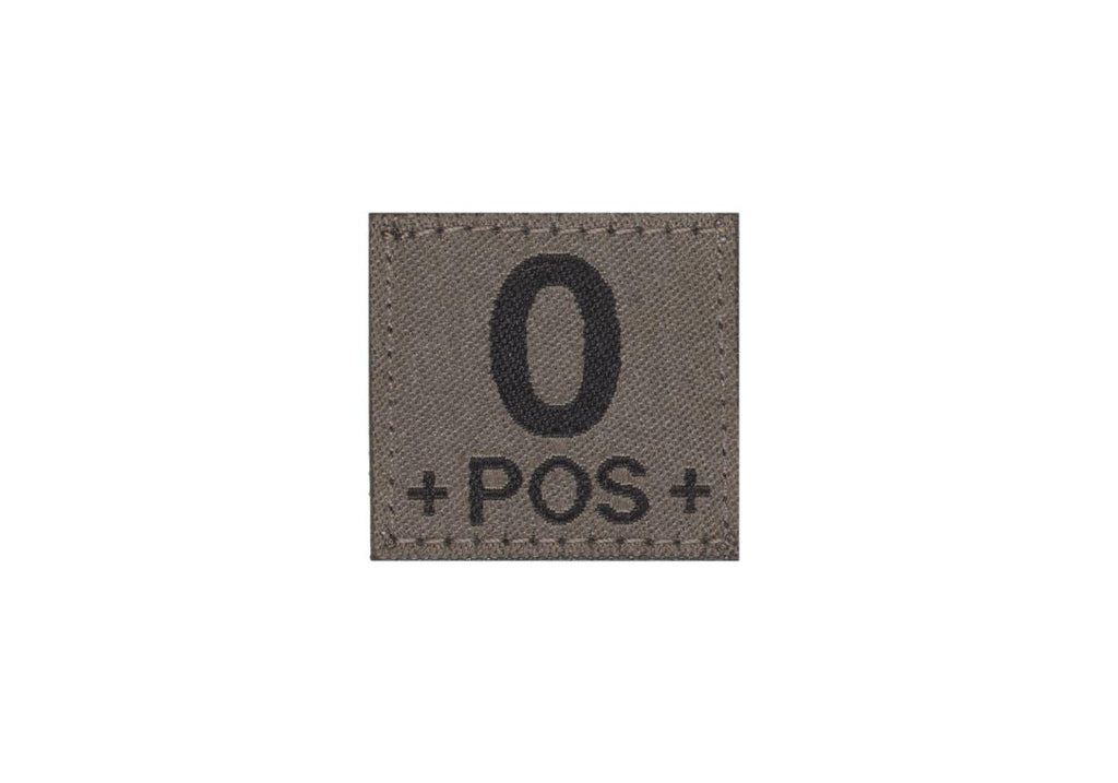 Clawgear 0 Pos Bloodgroup Patch Clawgear