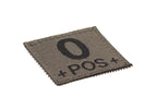 Clawgear 0 Pos Bloodgroup Patch Clawgear