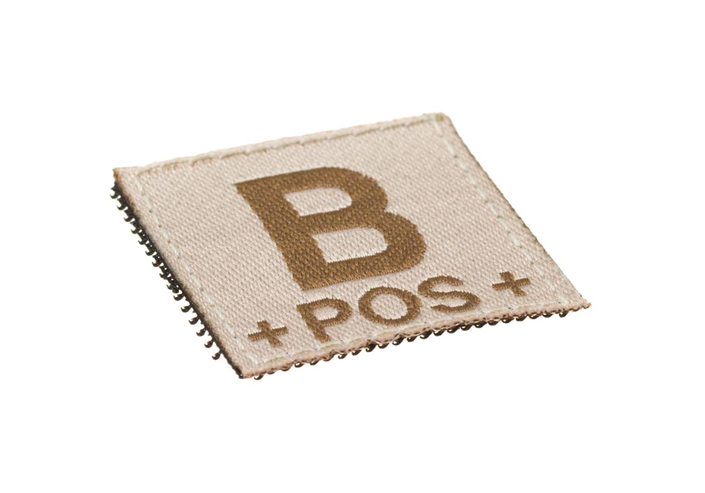 Clawgear B Pos Bloodgroup Patch Clawgear