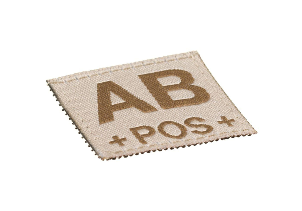 Clawgear AB Pos Bloodgroup Patch Clawgear