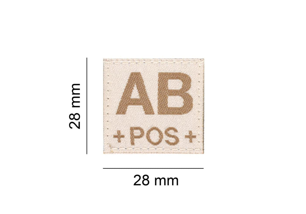 Clawgear AB Pos Bloodgroup Patch Clawgear
