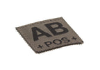 Clawgear AB Pos Bloodgroup Patch Clawgear