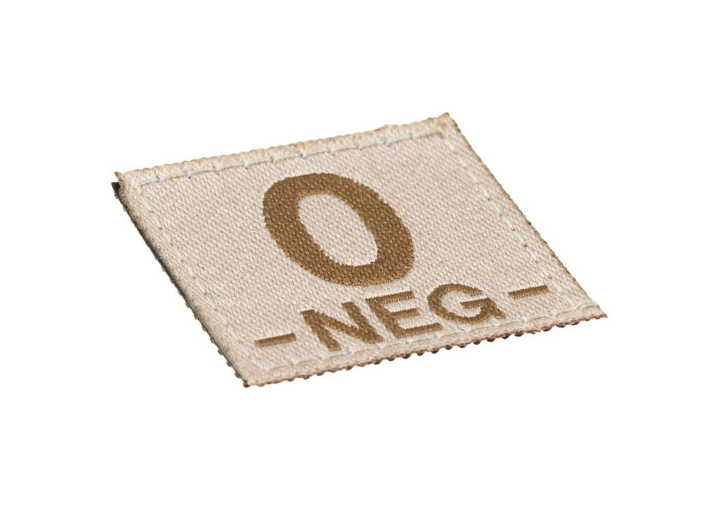 Clawgear 0 Neg Bloodgroup Patch Clawgear
