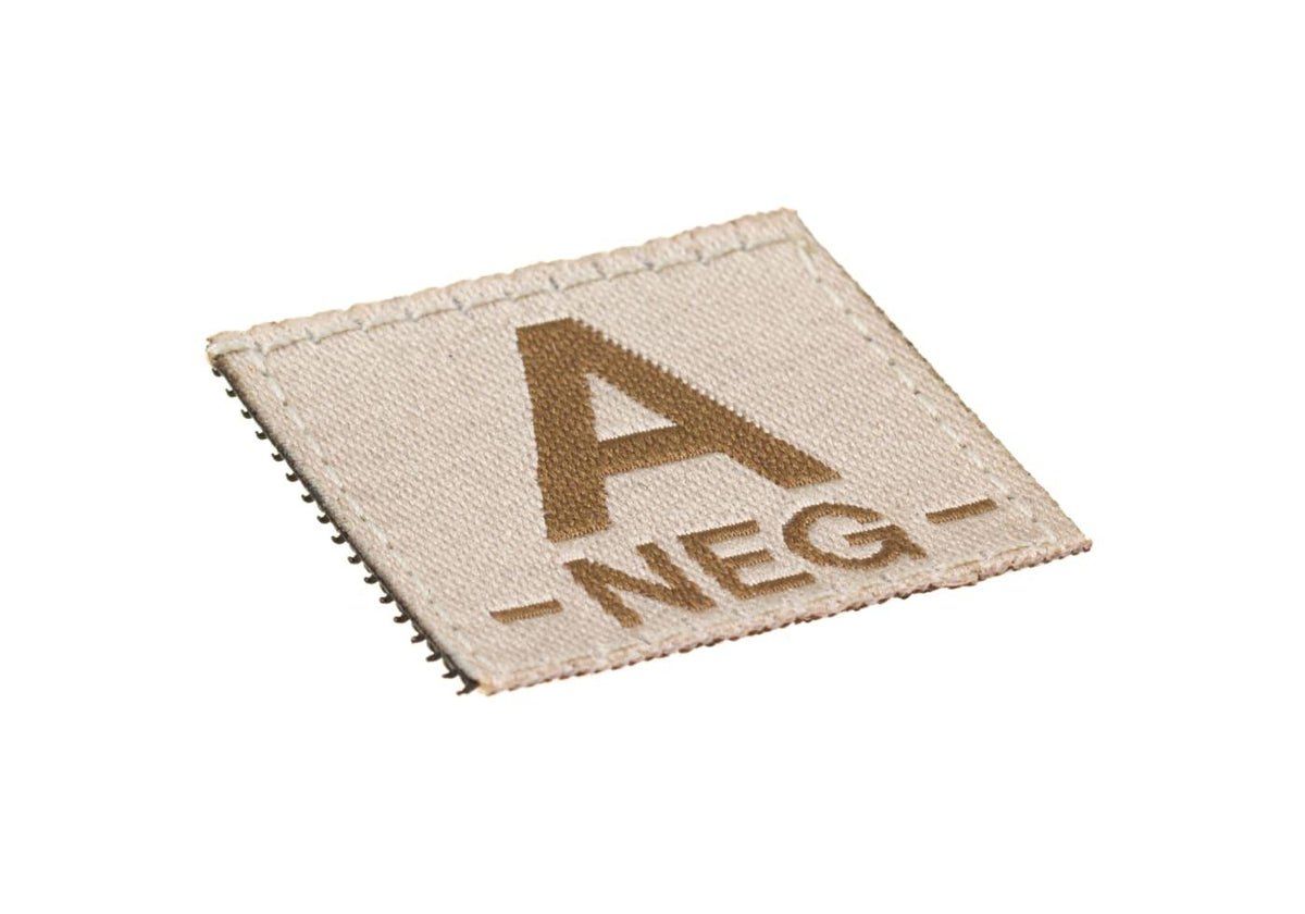 Clawgear A Neg Bloodgroup Patch Clawgear
