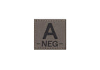 Clawgear A Neg Bloodgroup Patch