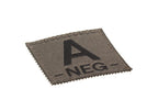 Clawgear A Neg Bloodgroup Patch Clawgear