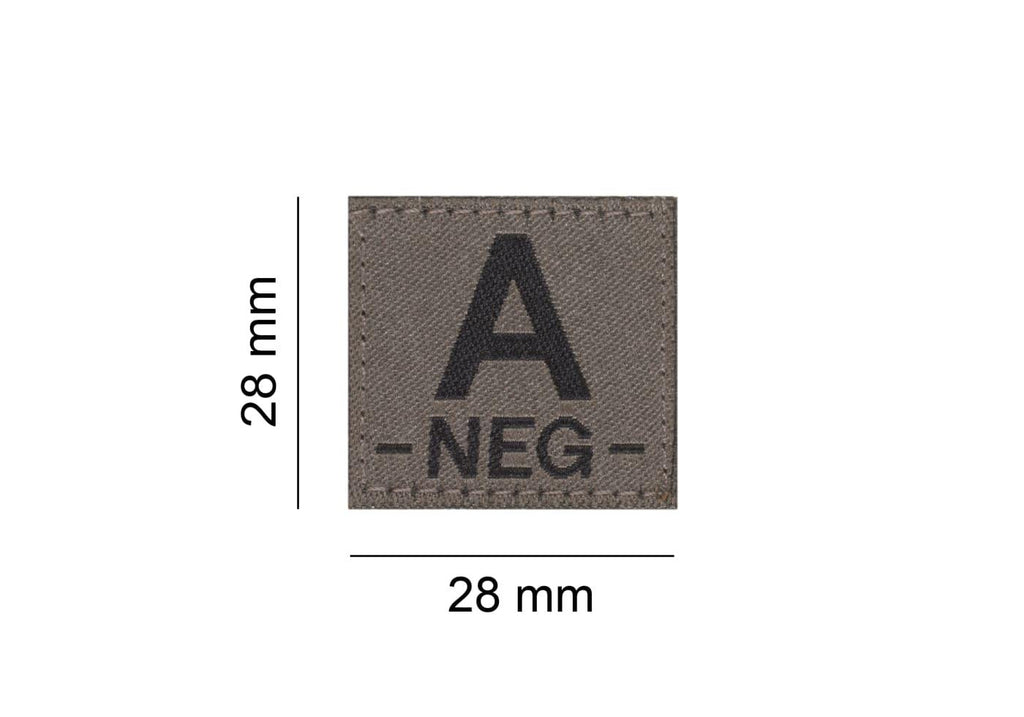 Clawgear A Neg Bloodgroup Patch Clawgear