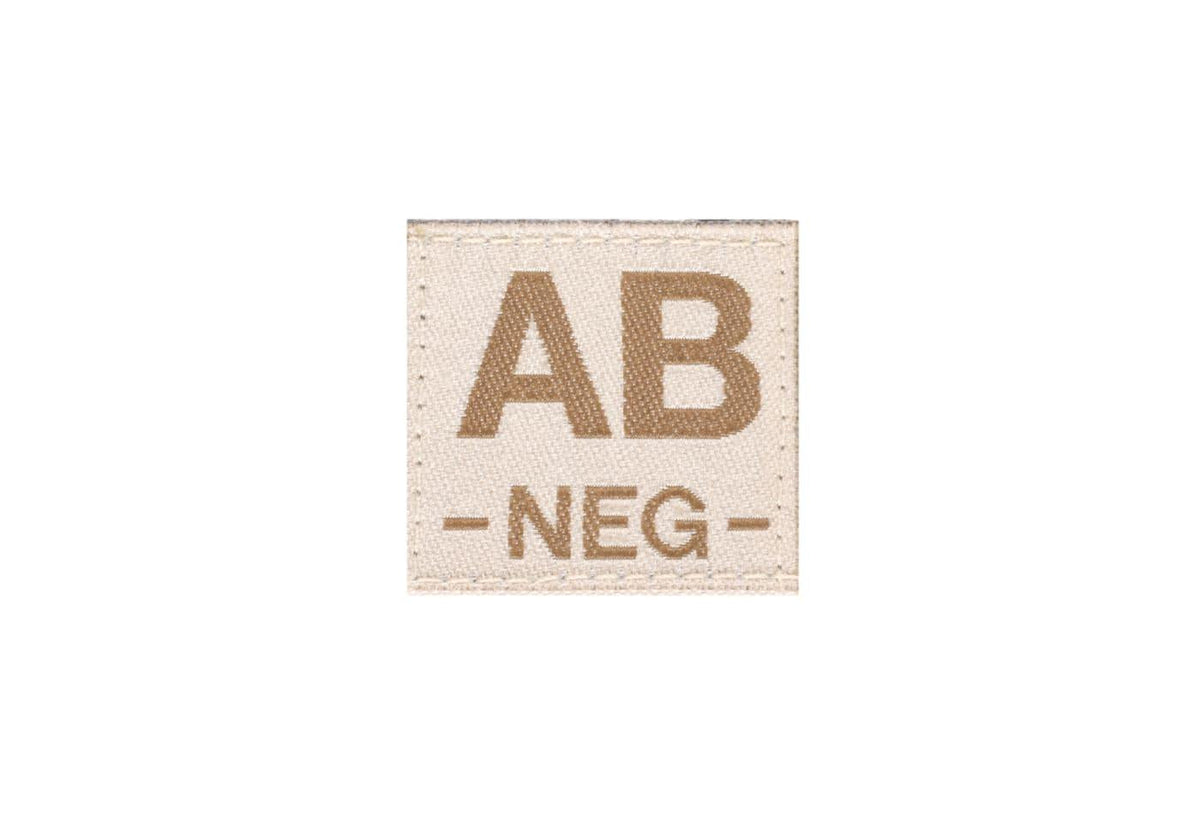 Clawgear AB Neg Bloodgroup Patch Clawgear