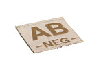 Clawgear AB Neg Bloodgroup Patch Clawgear