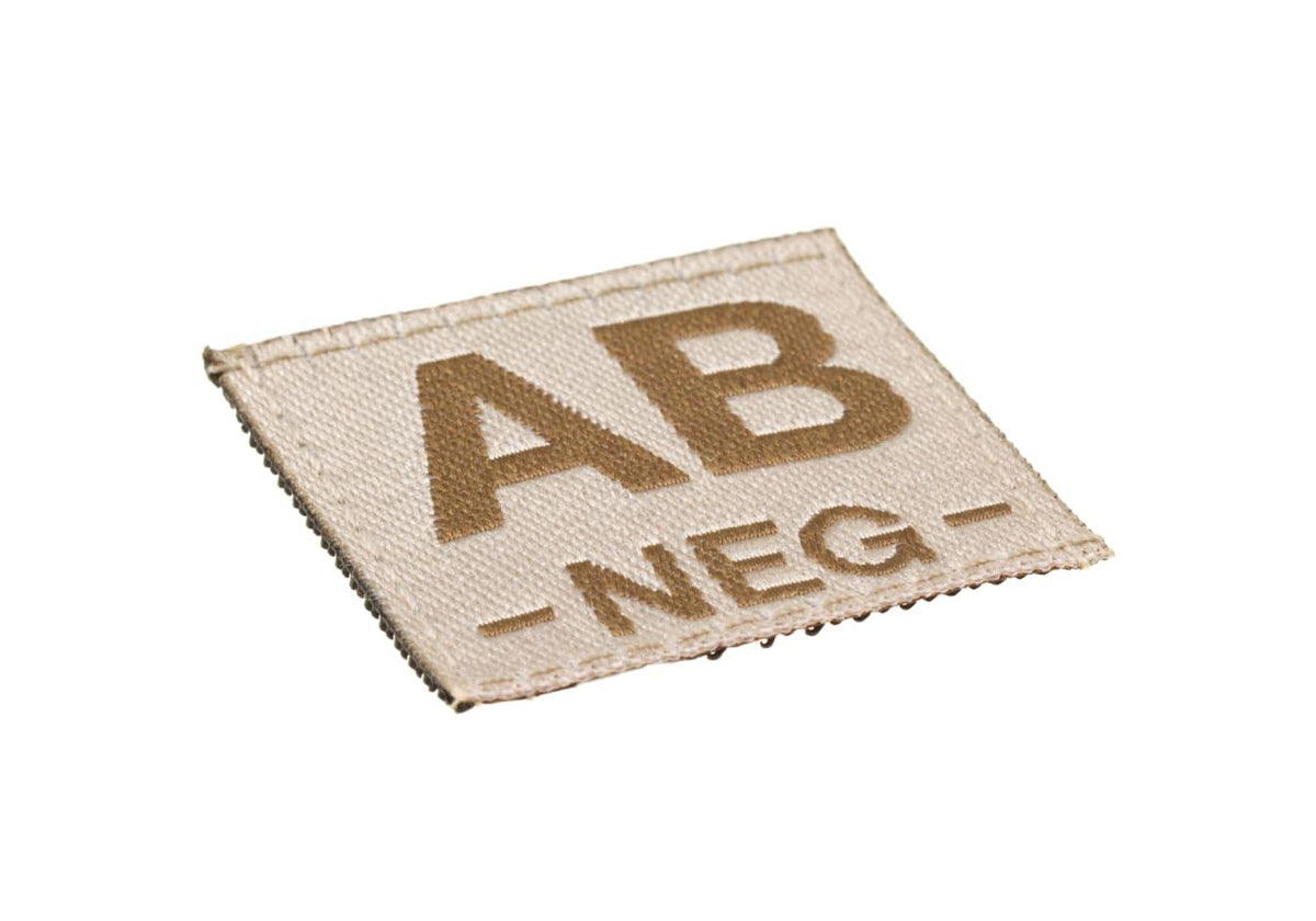 Clawgear AB Neg Bloodgroup Patch Clawgear