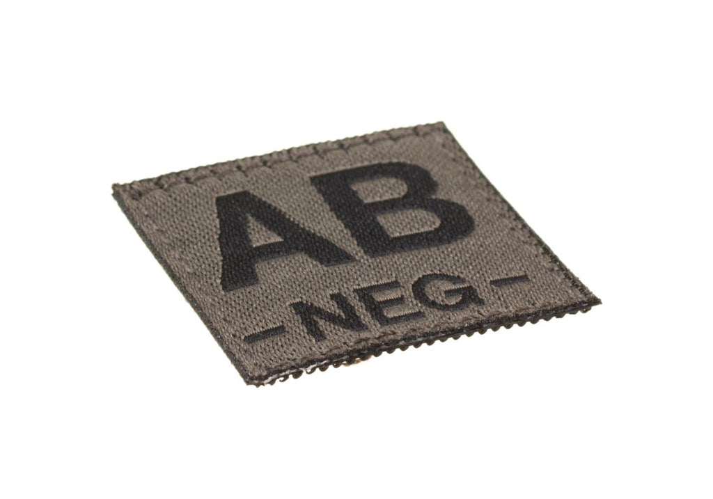 Clawgear AB Neg Bloodgroup Patch Clawgear