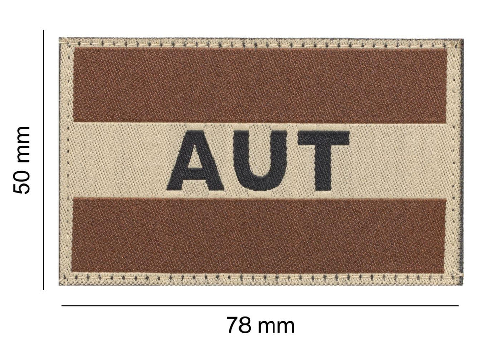 Clawgear Austria Flag Patch Clawgear