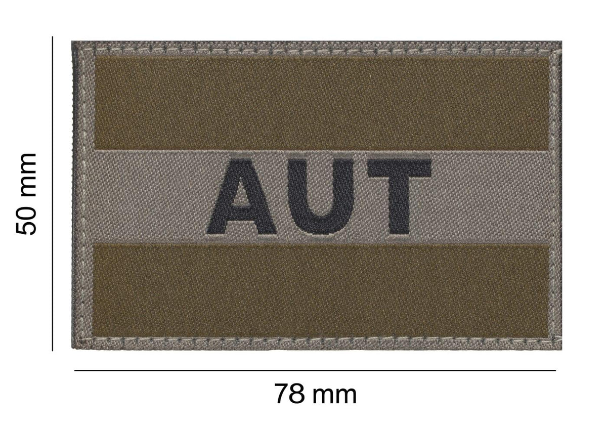 Clawgear Austria Flag Patch Clawgear