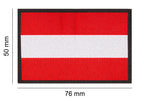 Clawgear Austria Flag Patch Clawgear