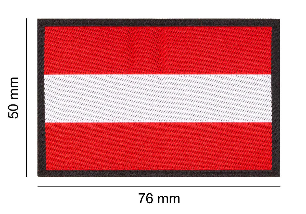Clawgear Austria Flag Patch Clawgear