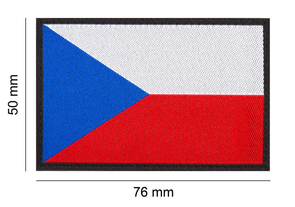 Clawgear Czech Republic Flag Patch Clawgear