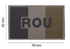 Clawgear Romania Flag Patch Clawgear