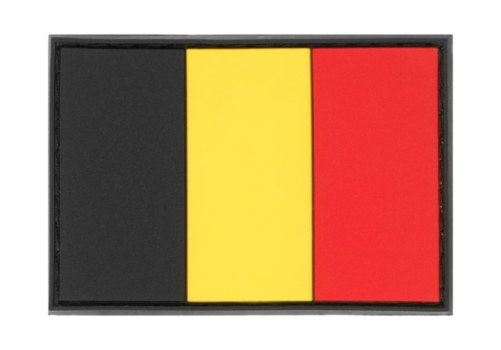 JTG Belgium Flag Rubber Patch