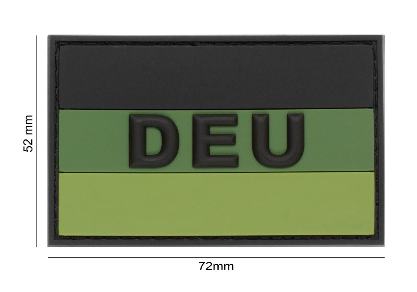 JTG German Flag Rubber Patch JTG