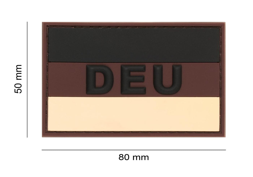 JTG German Flag Rubber Patch JTG