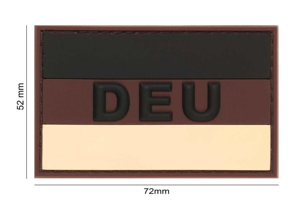 JTG German Flag Rubber Patch JTG