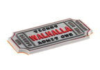 JTG Large Walhalla Ticket Rubber Patch JTG