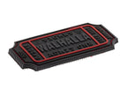 JTG Large Walhalla Ticket Rubber Patch JTG