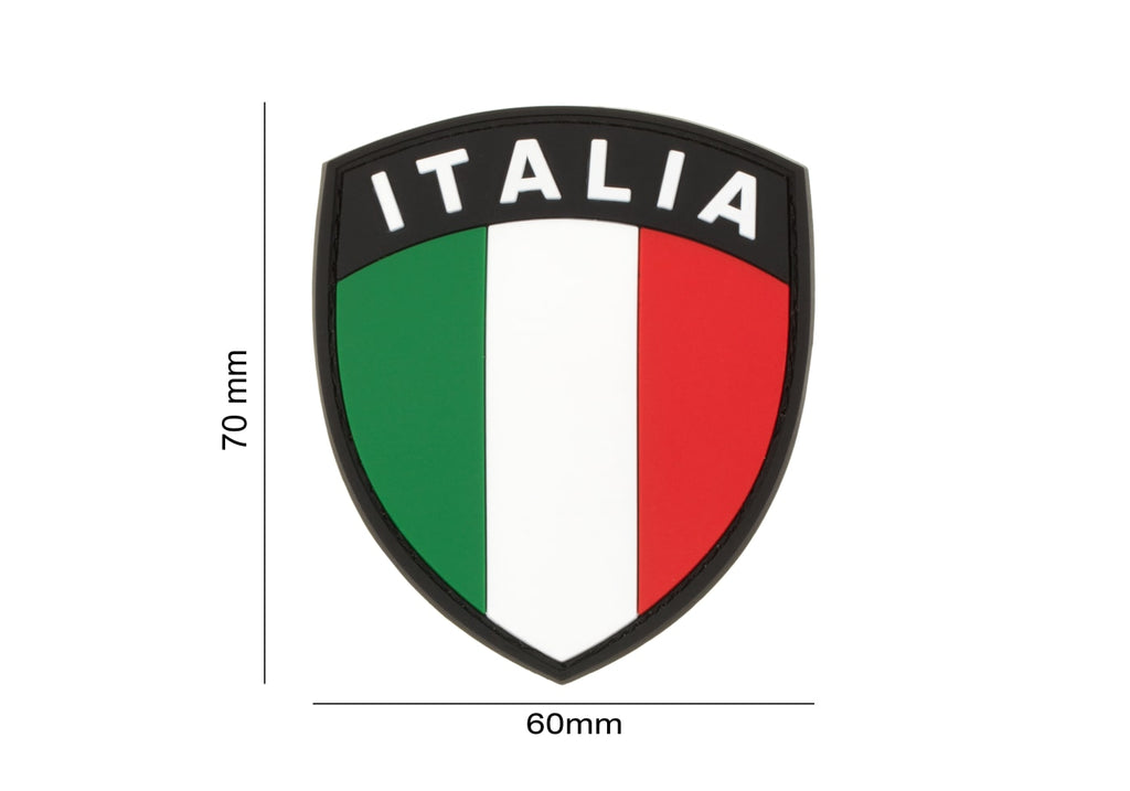 JTG Italia Flag Rubber Patch - Multicolor