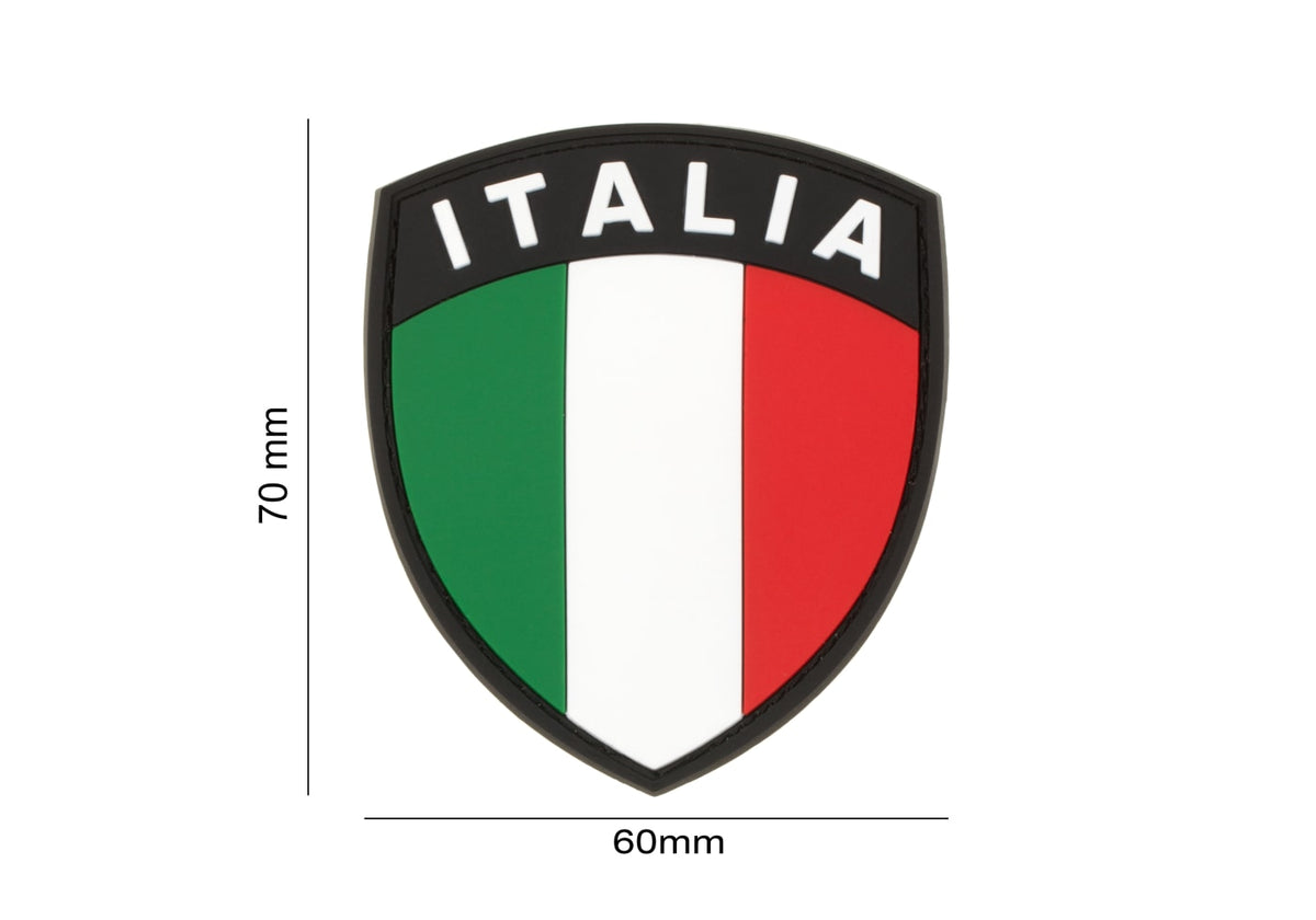 JTG Italia Flag Rubber Patch - Multicolor