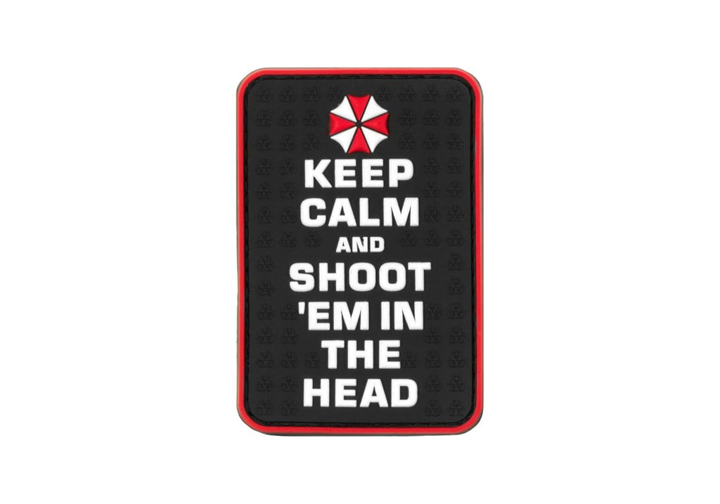 JTG Keep Calm and Shoot Rubber Patch