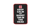 JTG Keep Calm and Shoot Rubber Patch