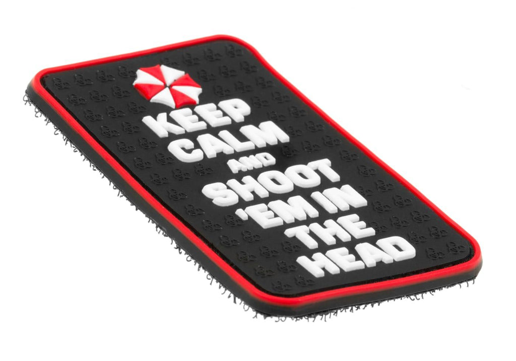 JTG Keep Calm and Shoot Rubber Patch JTG