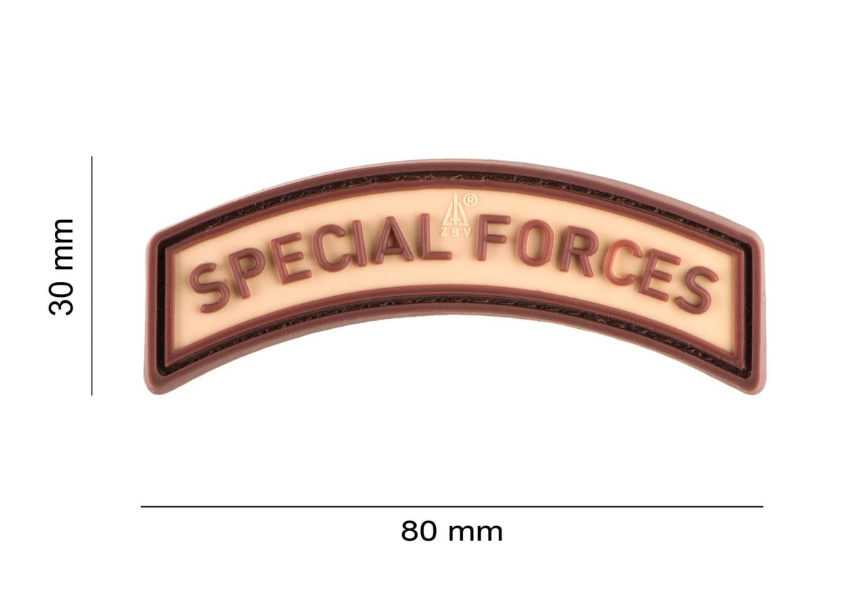 JTG Special Forces Tab Rubber Patch JTG
