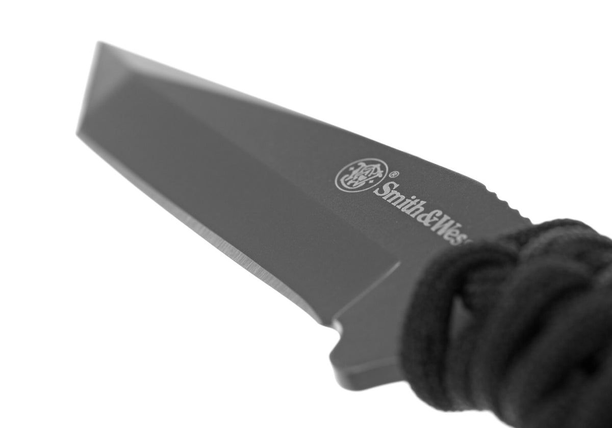 Smith & Wesson SW910TAM Neck Knife - Black