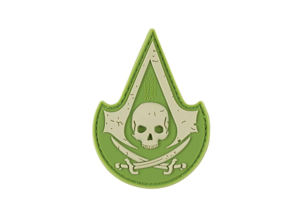 JTG Assassin Skull Rubber Patch JTG