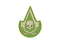 JTG Assassin Skull Rubber Patch JTG