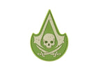 JTG Assassin Skull Rubber Patch JTG