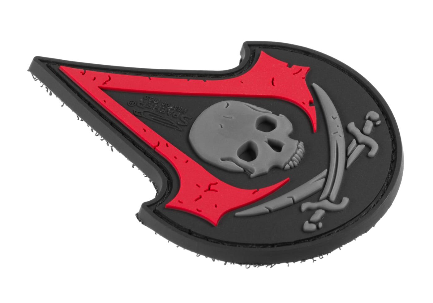 JTG Assassin Skull Rubber Patch JTG